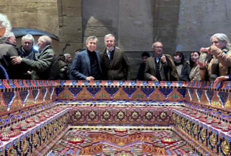 El proyecto ‘Sigena Mágica’ presenta un nuevo fragmento de la Sala Capitular del Monasterio