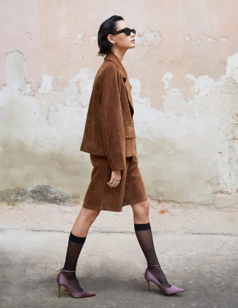 Traje de chaqueta marrón de Wild Pony