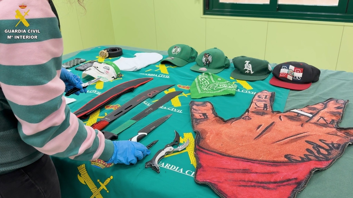 Desarticulan en Madrid una banda criminal con miembros de los Trinitarios, Bloods y Forty-Two