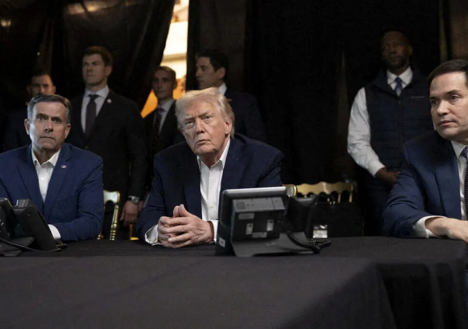 EEUU publica imágenes del seguimiento de Trump a la operación contra Maduro