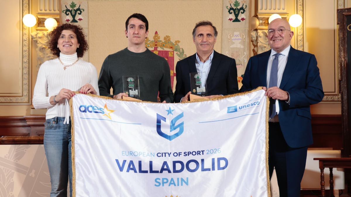 Valladolid homenajea a sus récords de Europa como ‘Ciudad Europea del Deporte 2026’