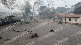 Primeras imágenes del ataque de EEUU en un cuartel militar de Venezuela