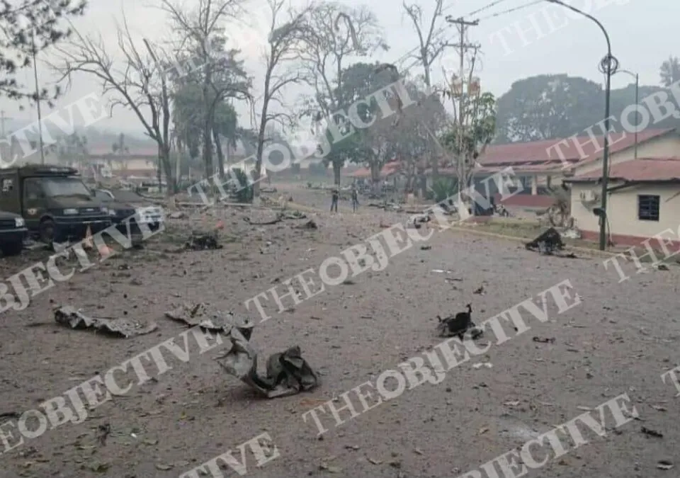 Primeras imágenes de los efectos del ataque de EEUU en los cuarteles de Venezuela