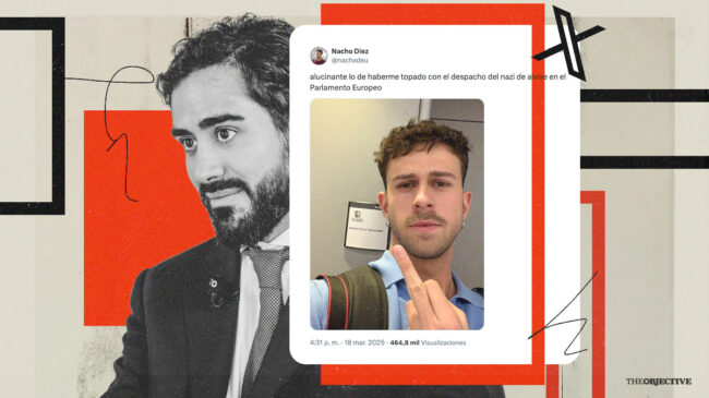 La Eurocámara prohíbe la entrada al jefe de redes de Más Madrid por un tuit contra Alvise