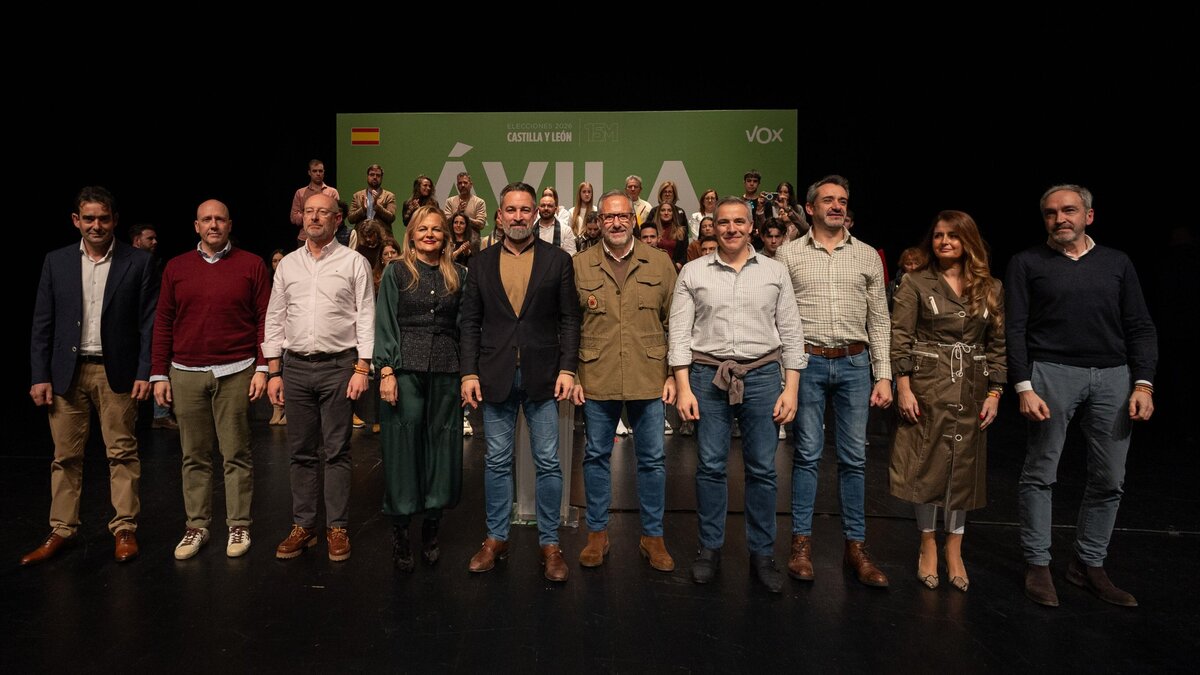 Vox activa la maquinaria electoral con el objetivo de adelantar al PSOE en Castilla y León