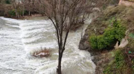El caudal del Júcar se dispara en Cuenca por encima de los 250 m³/s y pasa a nivel rojo