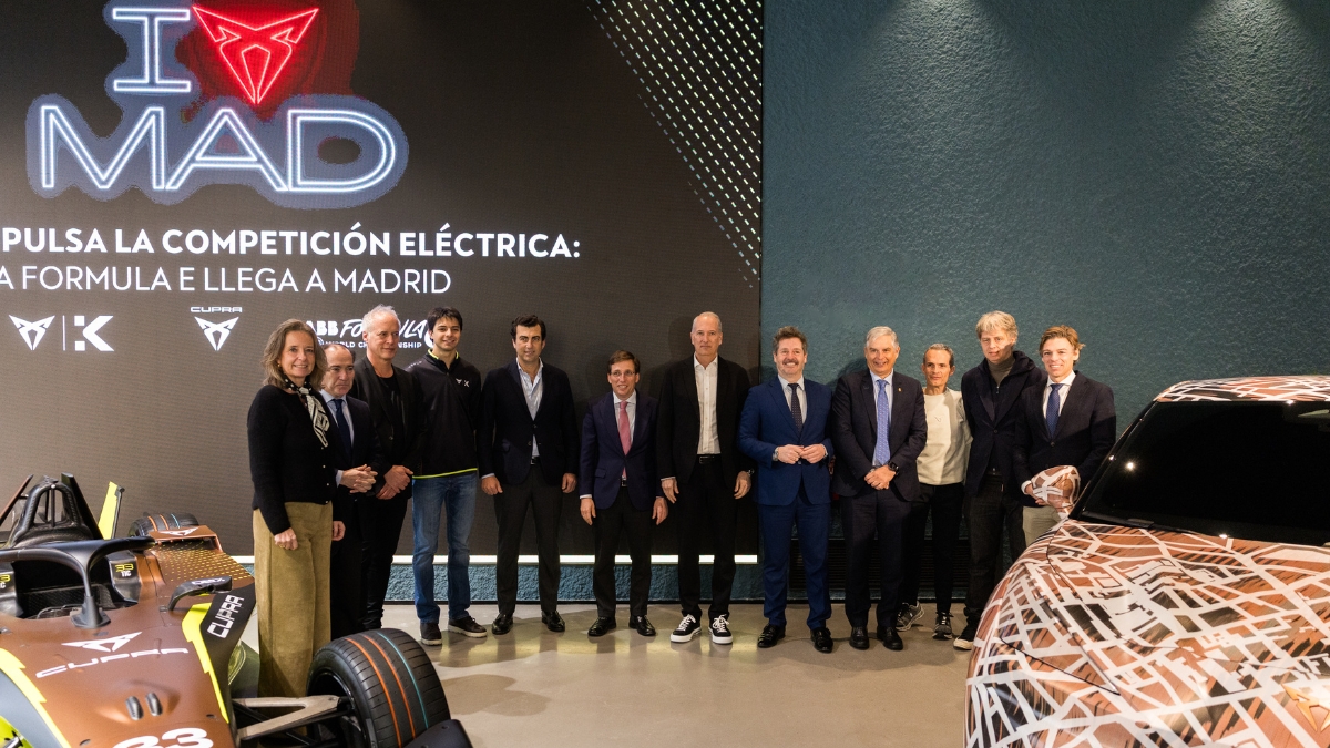 Cupra dará nombre a la primera carrera de la Fórmula E en Madrid