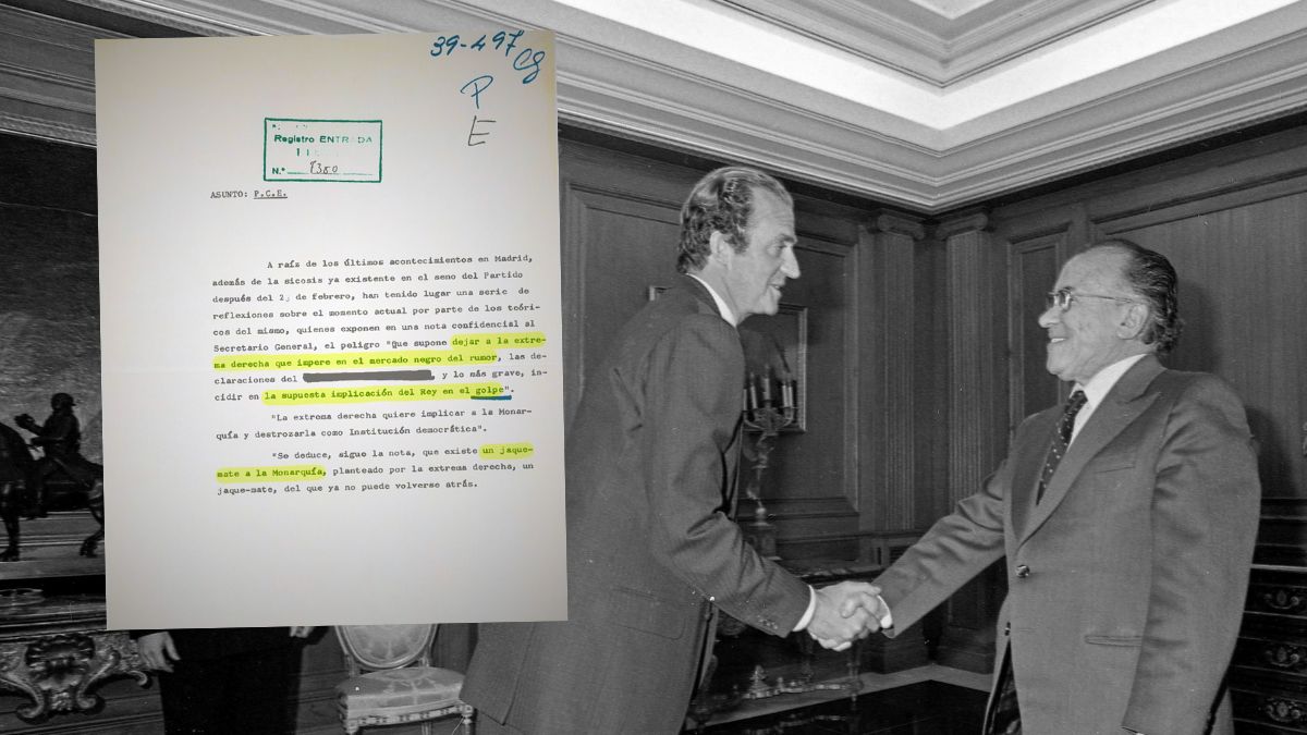 El PCE detectó que la «extrema derecha» usaba bulos para «implicar» al Rey en el 23-F