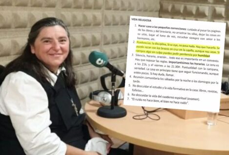 Las monjas HAM fomentan por escrito la autoflagelación: «Si se oye, no pasa nada»