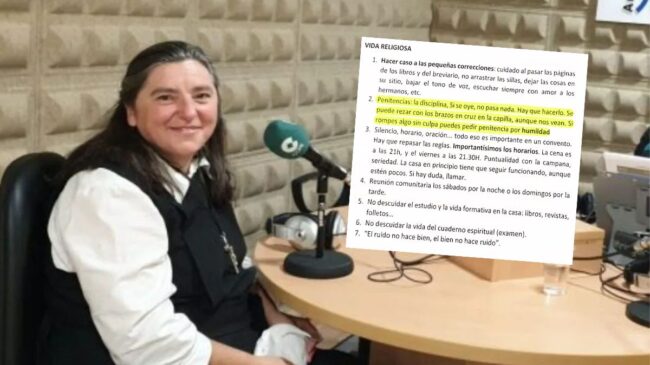 Las monjas HAM fomentan por escrito la autoflagelación: «Si se oye, no pasa nada»