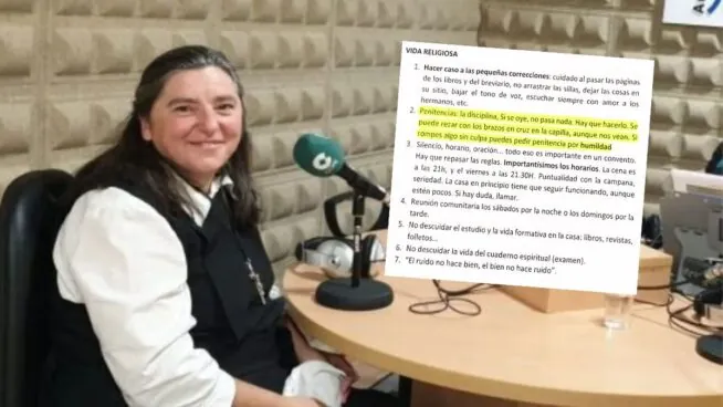Las monjas HAM fomentan por escrito la autoflagelación: «Si se oye, no pasa nada»