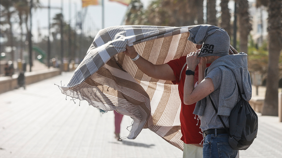 La Aemet registra rachas de viento por encima de los 160 kilómetros por hora en Baleares