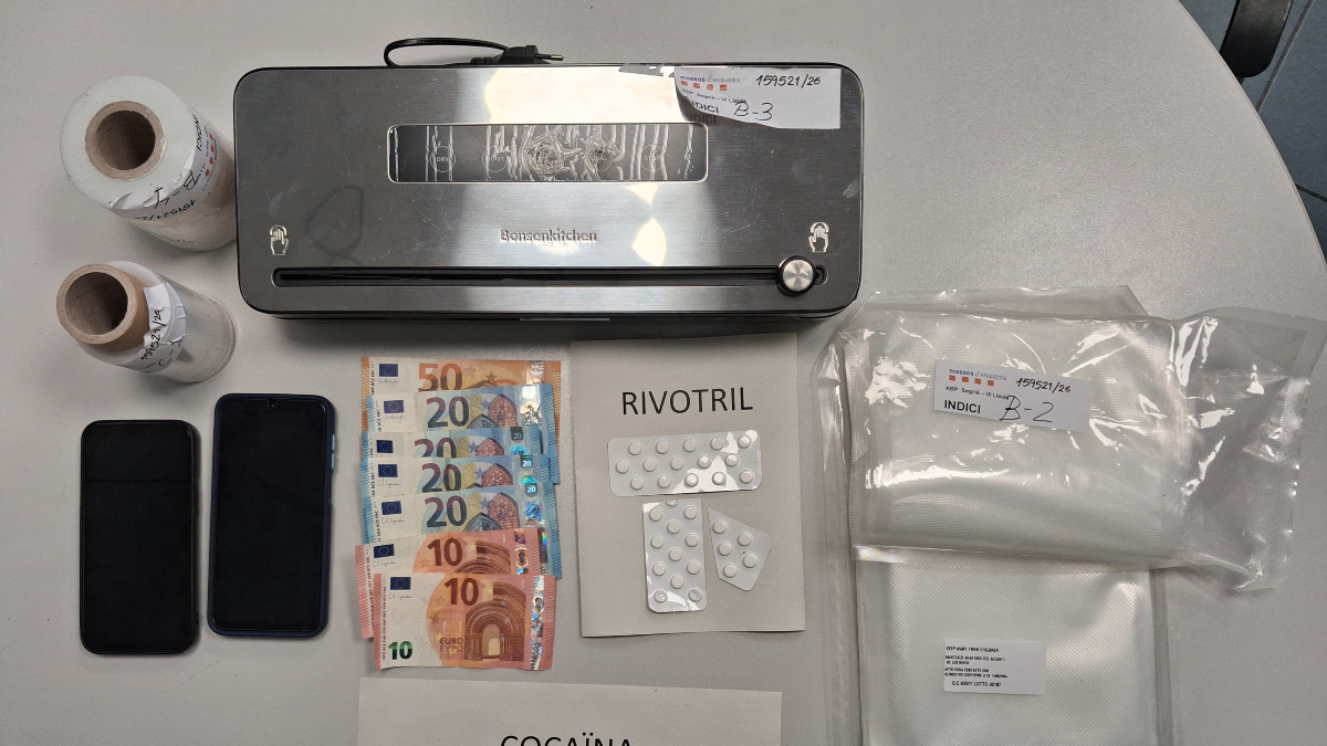 Detenido un hombre en Lérida por agresiones sexuales con sumisión química y vender droga