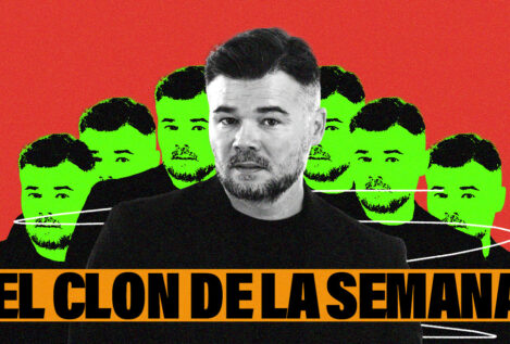 El vivo de Rufián y el difunto Lambán
