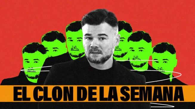 El vivo de Rufián y el difunto Lambán