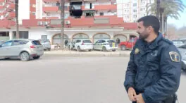 Un policía logró salvar a siete personas en el incendio de Jávea (Alicante)