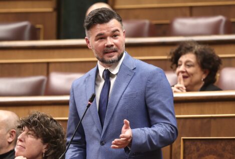 Rufián ve a Bustinduy como una «de las mejores cabezas de la izquierda» y avala su candidatura