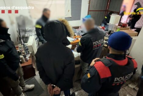 Los Mossos y la policía italiana detienen a 17 personas por tráfico internacional de hachís