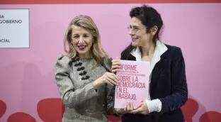 Yolanda Díaz planea que Gobierno y sindicatos tomen el control de las participadas por la SEPI