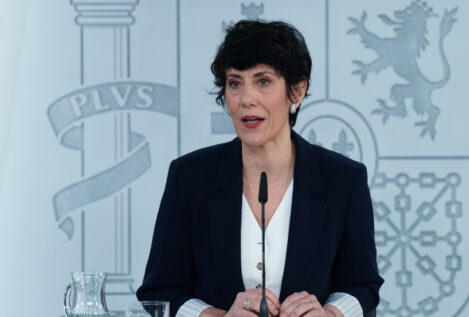 La ministra Saiz no se pronuncia sobre si el PSOE presentará una querella contra Aldama