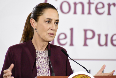 Sheinbaum pide «calma» ante los disturbios por la muerte del narco el Mencho