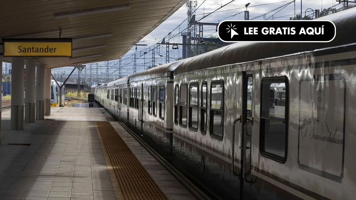 Cortado un tramo en Cantabria de la línea de tren Santander-Madrid por caída de una piedra
