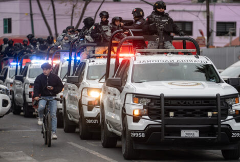 Detienen a 25 personas por los disturbios tras la muerte del narco 'El Mencho' en México