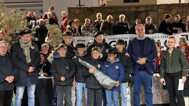 Álvaro Nieto, matancero de honor de la ciudad de Guijuelo (Salamanca)