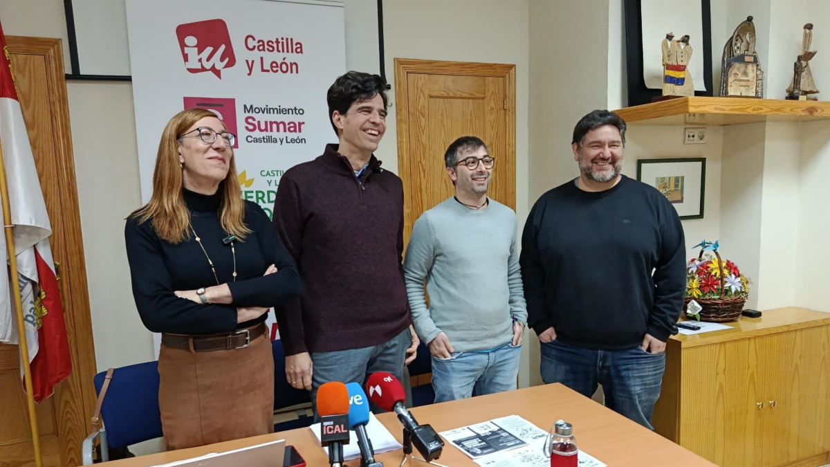 La coalición IU-Sumar impulsa un programa electoral «vivo y abierto» en Castilla y León