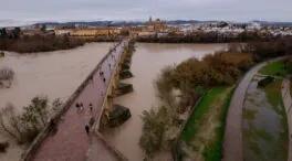 El Guadalquivir duplica su umbral en dos días y supera los cinco metros en Córdoba