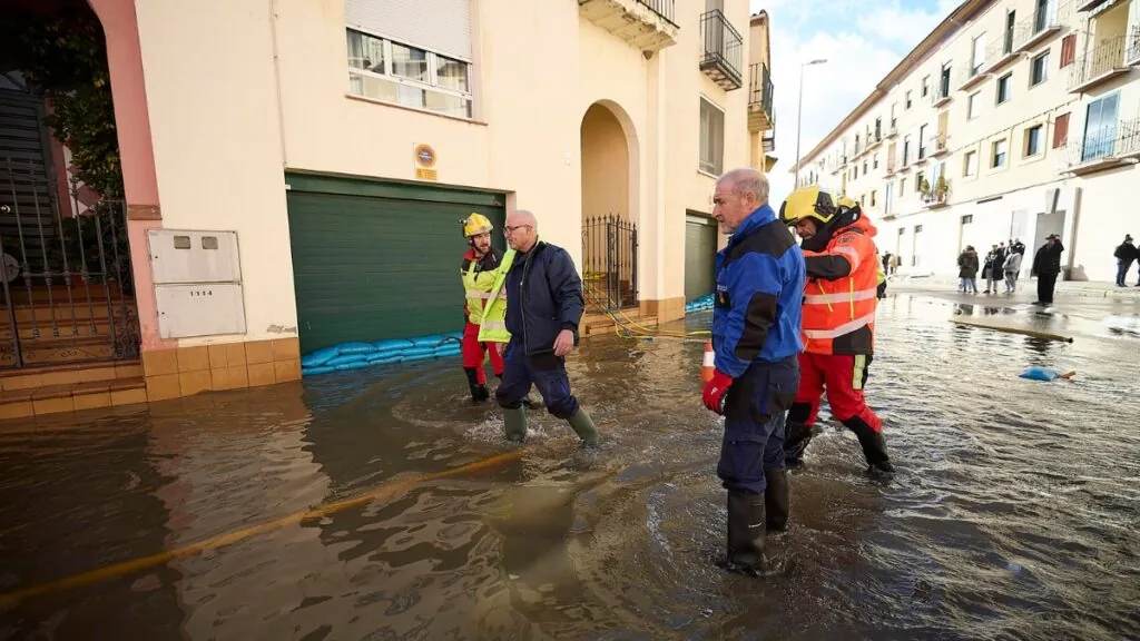Talavera de la reina inundado
