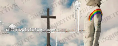 El Gobierno barajó construir una estatua LGTB desnuda de 183 metros en el Valle de los Caídos