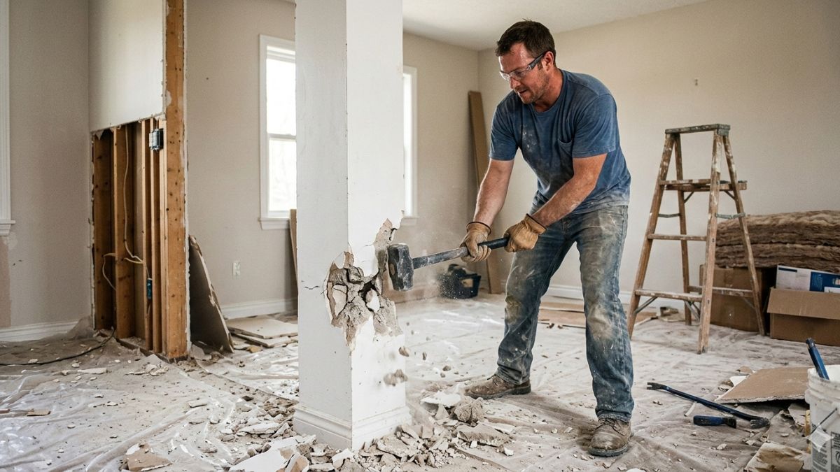 La Ley de Propiedad Horizontal lo esclarece: prohibido tirar un muro de carga o pilar en tu reforma sin avisar a los vecinos