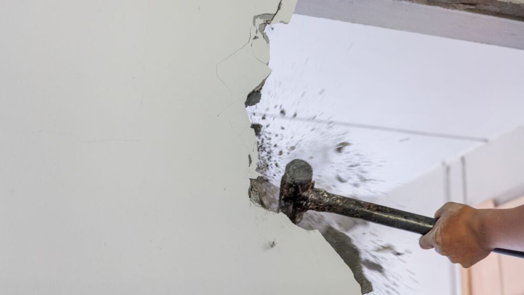 Tirar un muro de tu vivienda