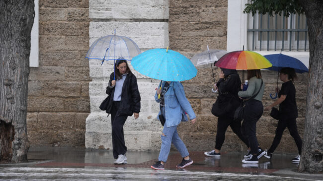 Aviso naranja por lluvias y tormentas en Madrid y el corredor del Henares