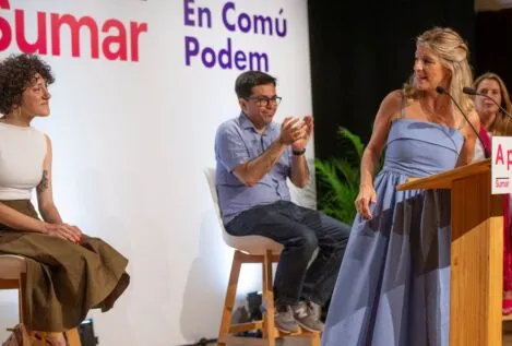 La sección catalana de Sumar dio por acabada a Yolanda Díaz el pasado verano