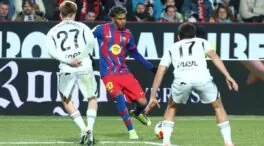 Lamine y Araújo rescatan al Barça en Albacete y sellan el pase a semifinales de Copa del Rey