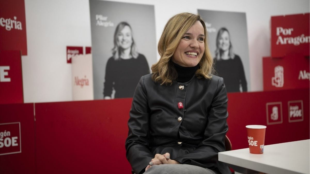 Alegría confía en un resultado «mucho mejor» del que avanzan las encuestas en Aragón