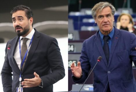 La Eurocámara sanciona a Alvise con 3.000 euros por grabar a López Aguilar en un pleno