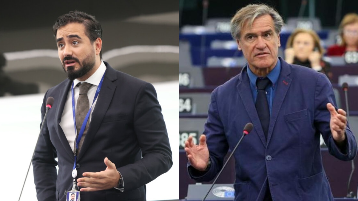 La Eurocámara sanciona a Alvise con 3.000 euros por grabar a López Aguilar en un pleno