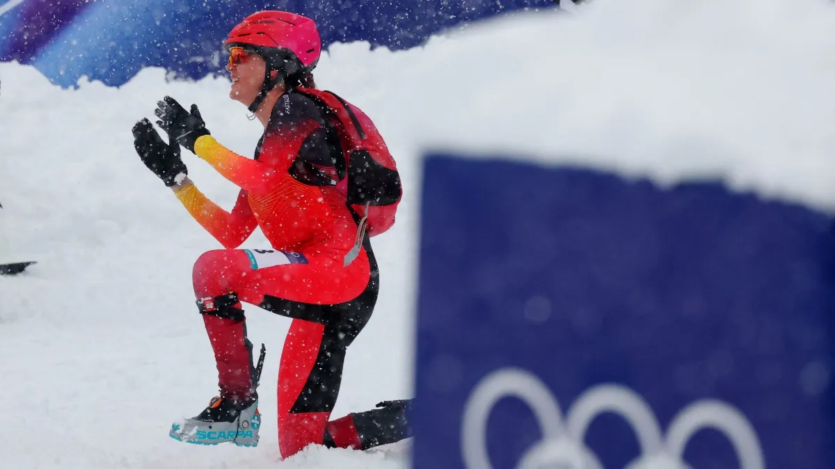 Ana Alonso, bronce en esquí de montaña, primera medalla española en los JJOO de Invierno
