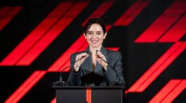 Ayuso: «Cuando uno viene al Gran Premio, lo mejor que viene después es el propio Madrid»