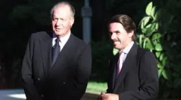 Más allá de su foto juntos: el gran giro de la relación de Aznar con el rey Juan Carlos