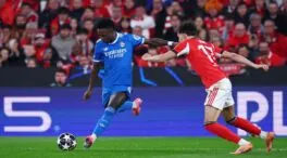 Vinicius brilla con un golazo que enciende el duelo ante el Benfica