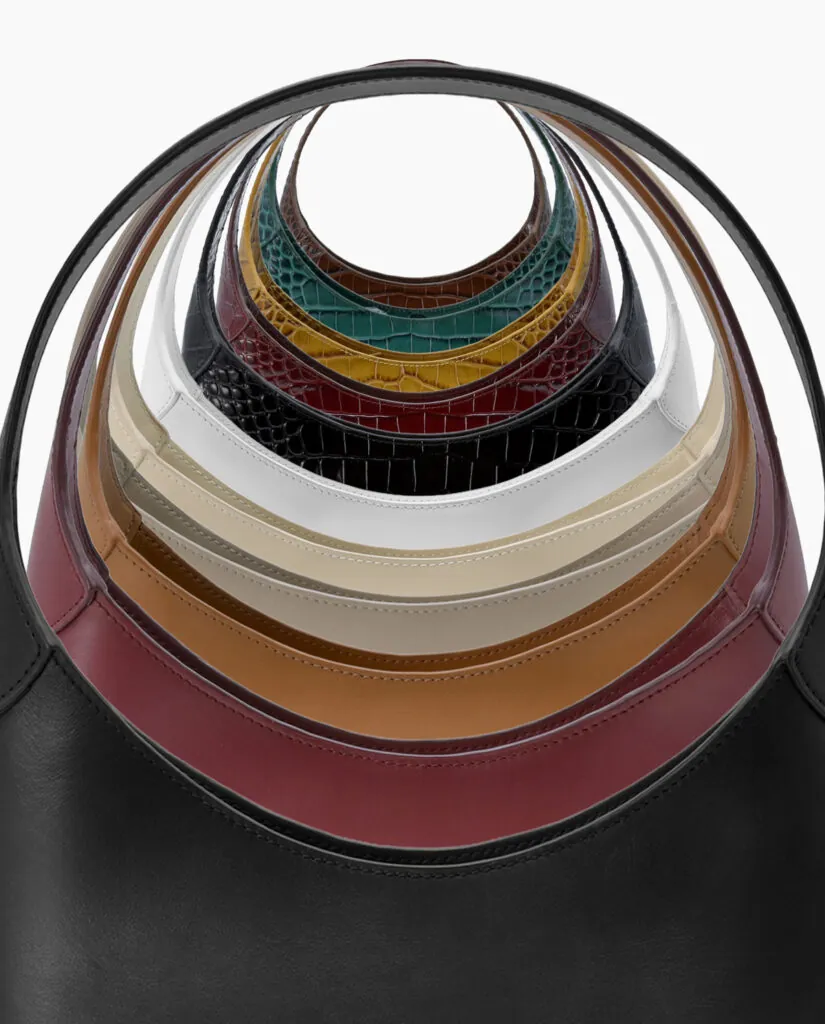 Gama de colores de un diseño de Leandra