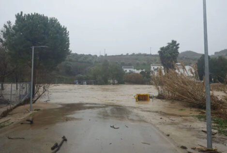 El temporal genera 350 incidencias en carreteras andaluzas: 500 millones en daños