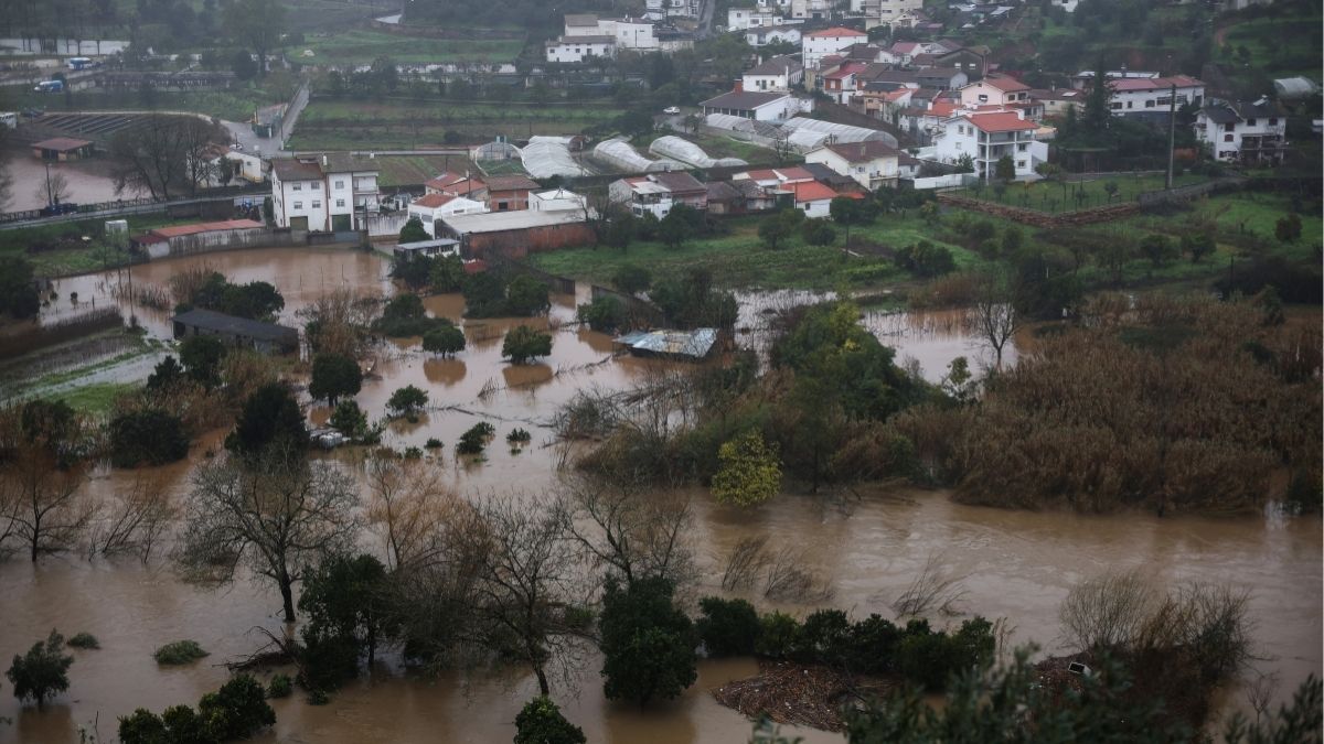 Portugal evacúa a miles de personas en Coímbra ante una posible inundación histórica