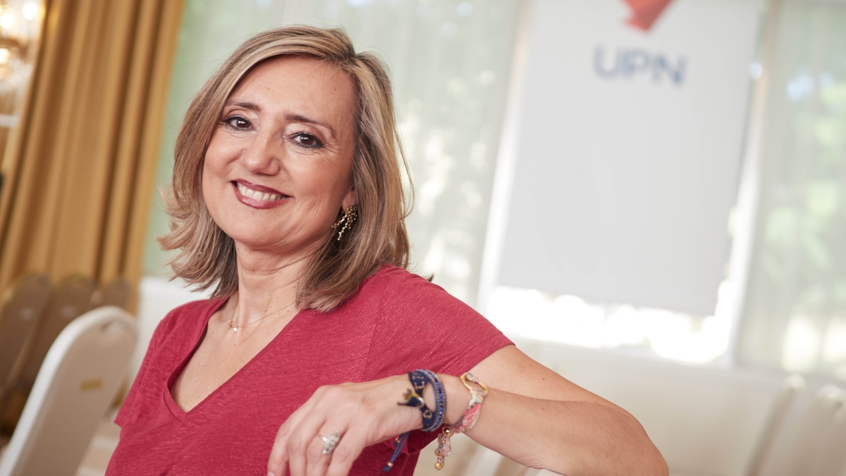 Cristina Ibarrola, candidata de UPN a la Presidencia de Navarra con un 84% de apoyo