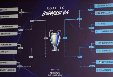 El sorteo de octavos de la Champions depara un triple duelo entre España e Inglaterra