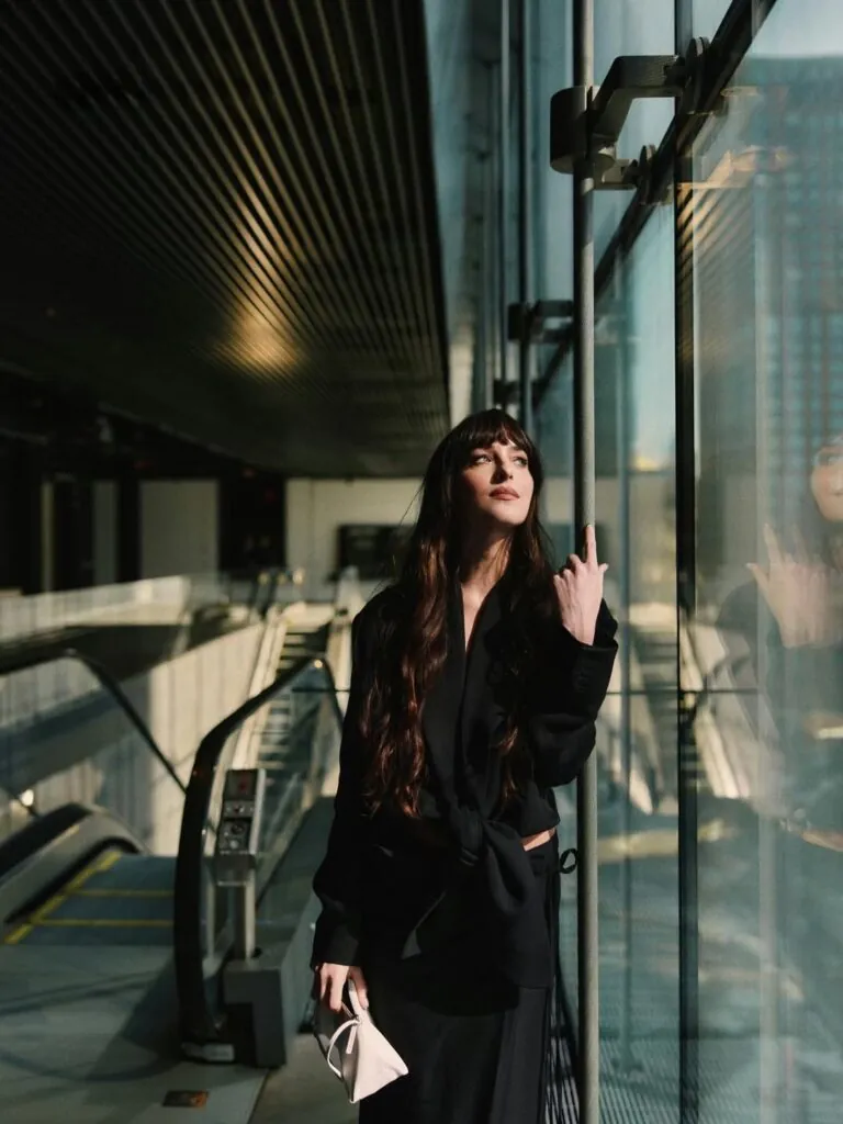 La actriz durante la Semana de la Moda de Nueva York. (Fuente: Instagram)